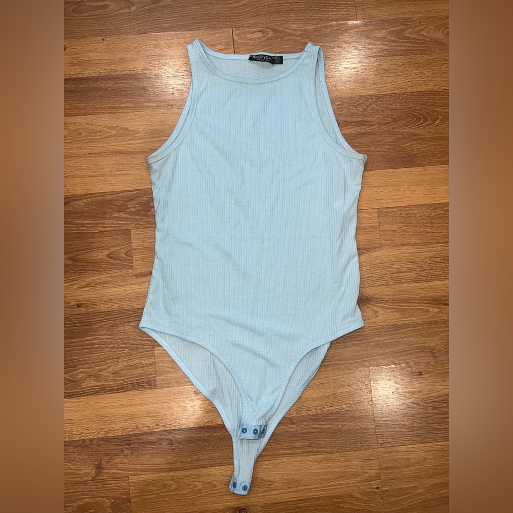 Nasty Gal Sky Blue Kids Bodysuit
